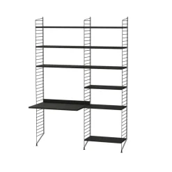 String String Shelves*children's room - Combination D Black