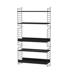 String String Shelves*children's room - Combination B Black