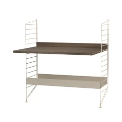 String String Shelves*children's room combination A - walnut & beige Brown