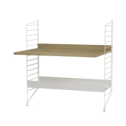 String String Shelves*children's room oak & white - Combination A Beige