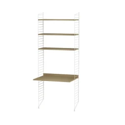 String String Shelves*children's room oak & white - Combination C Beige