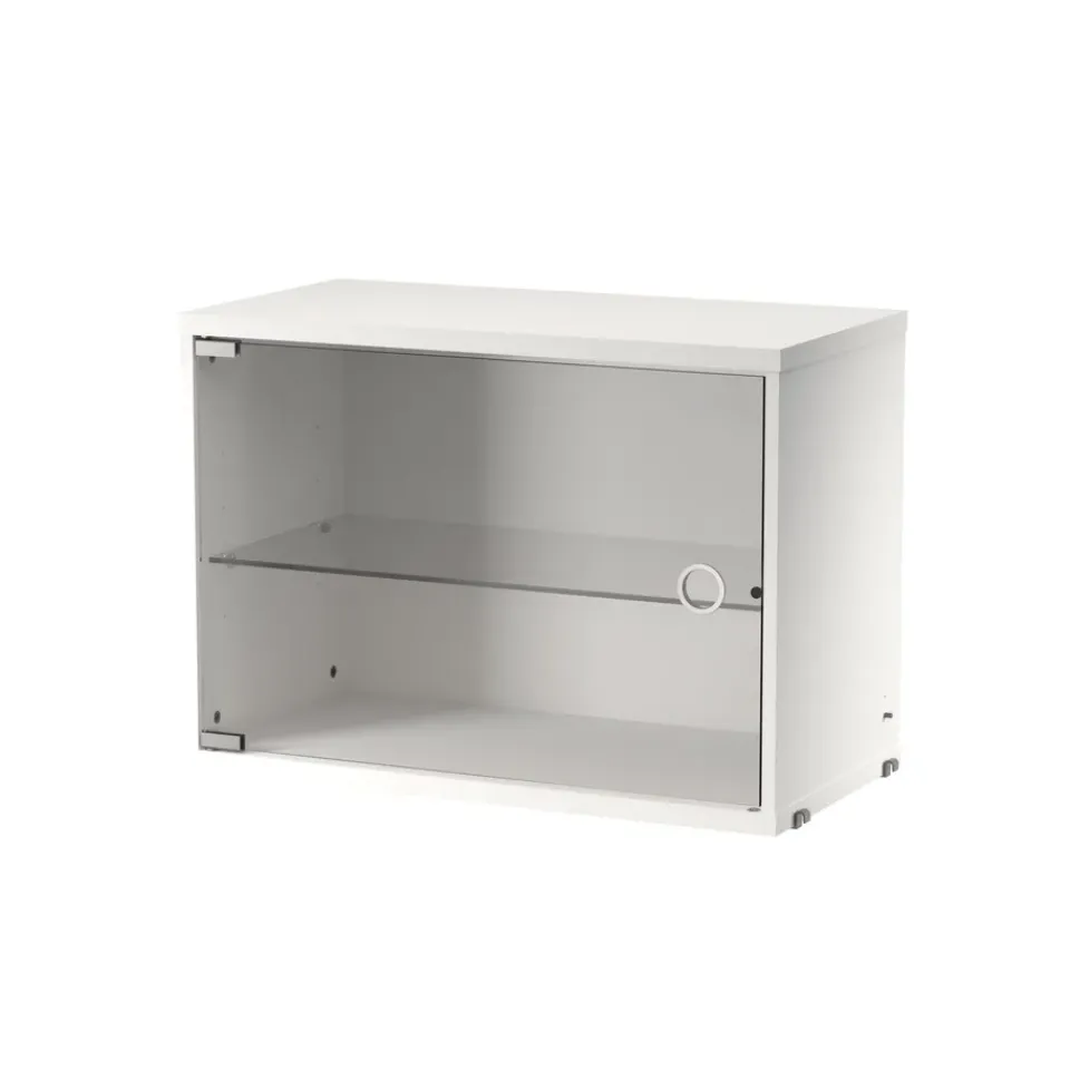 String String Shelves|Display & Glass Cabinets*display cabinet, , 58x30 cm White