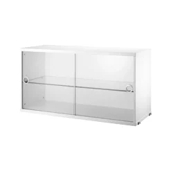 String String Shelves|Display & Glass Cabinets*display cabinet, , 78x30 cm White