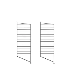 String String Shelves*floor panels, , 85x30 cm, 2-pack Black
