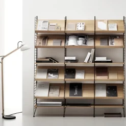 String String Shelves*floor panels, , 85x30 cm, 2-pack Brown