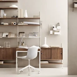 String String Shelves*floor panels, , 200x30 cm, 1-pack White