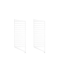 String String Shelves*floor panels, , 85x30 cm, 2-pack White