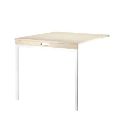 String Dining Tables|String Shelves*folding table, Ash-white metal legs Beige