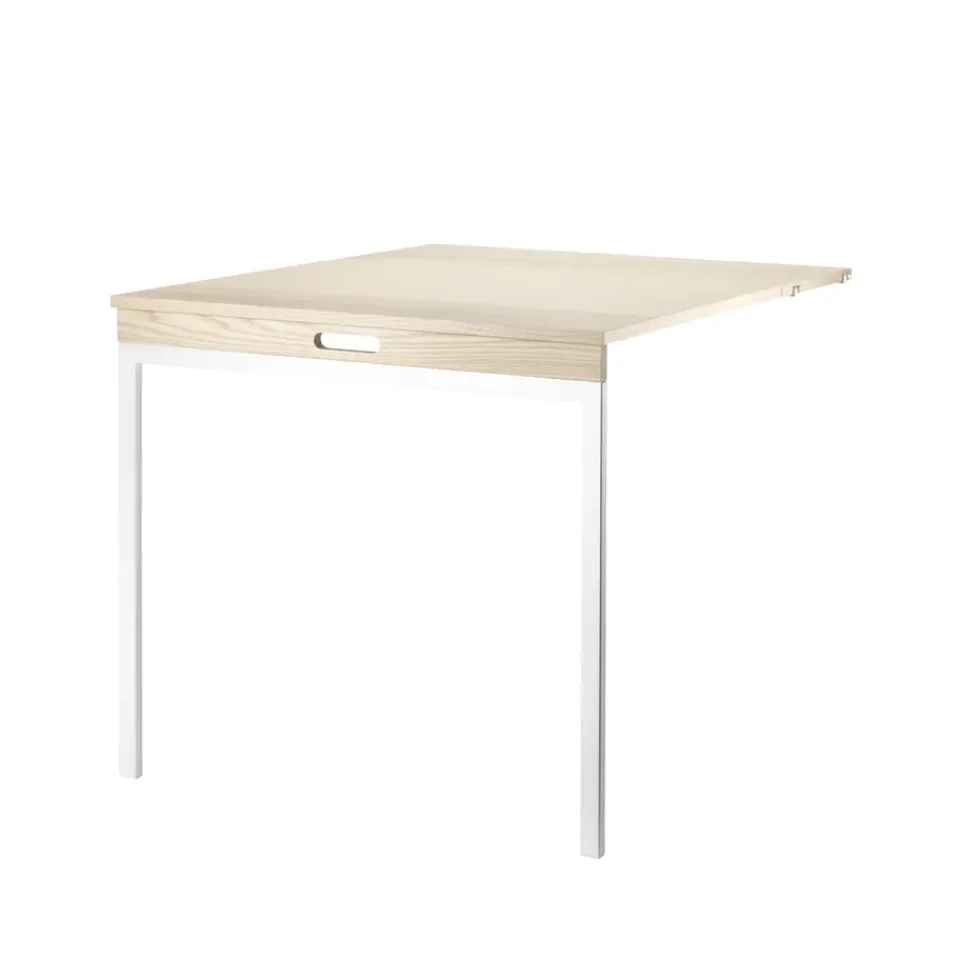 String Dining Tables|String Shelves*folding table, Ash-white metal legs Beige