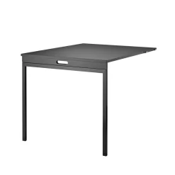 String Dining Tables|String Shelves*folding table, stained ash- metal legs Black