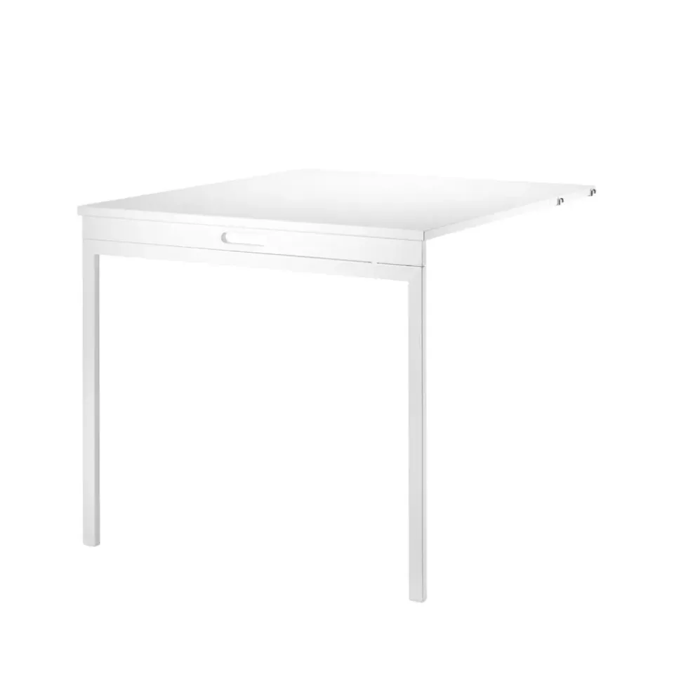 String Dining Tables|String Shelves*folding table, - metal legs White