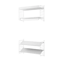String String Shelves*hallway - combination B White