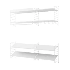 String String Shelves*hallway - combination C White