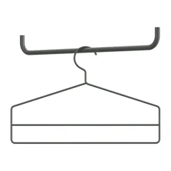 String String Shelves|Clothes Racks, Coat Stands & Hangers*hangers 4-pack, Dark Grey