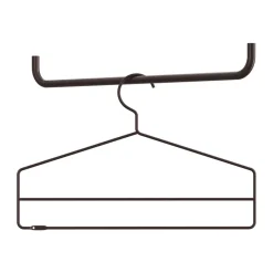 String Clothes Racks, Coat Stands & Hangers|String Shelves*hangers 4-pack, Dark Brown
