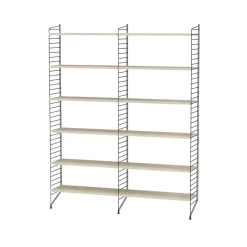 String String Shelves*living room ash & black - Combination A Beige