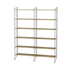 String String Shelves*living room oak & black - Combination A Beige