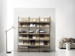 String String Shelves*magazine shelf wood, Oak, 58x30 cm Beige