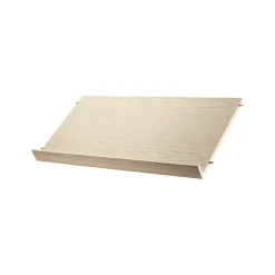 String String Shelves*magazine shelf wood, Ash veneer, 78x30 cm Beige