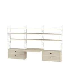 String String Shelves*office ash & - Combination F Beige