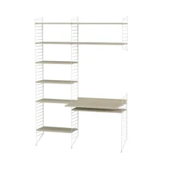 String String Shelves*office ash & white - Combination G Beige
