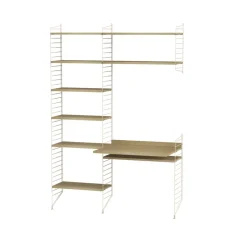 String String Shelves*office oak & - Combination G Beige