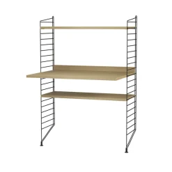 String String Shelves*office oak & black - Combination H Beige
