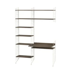 String String Shelves*office walnut & beige - Combination G Brown