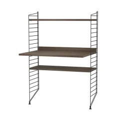 String String Shelves*office walnut & black - Combination H Brown