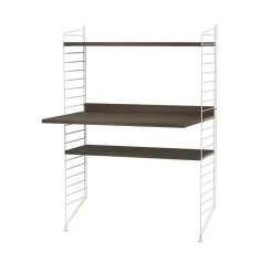String String Shelves*office walnut & white - Combination H Brown
