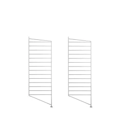 String String Shelves|Shelves & Shelving Systems*Outdoor floor panel, Galvanized, 85x30cm, 2-pack Grey