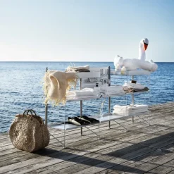 String String Shelves|Shelves & Shelving Systems*Outdoor Freestanding post, Galvanized Grey