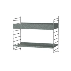 String String Shelves*outdoor galvanized - Combination D Grey