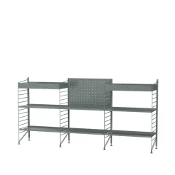 String String Shelves*outdoor galvanized - Combination M Grey