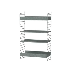 String String Shelves*outdoor galvanized - Combination C Grey