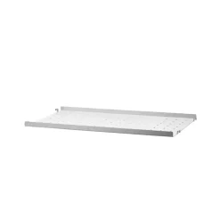 String String Shelves|Shelves & Shelving Systems*Outdoor shelf, Galvanized-58x30 cm-low edge Grey