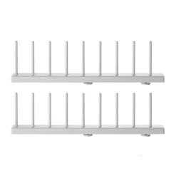 String String Shelves*plate rack, , 30 cm, 2-pack Grey