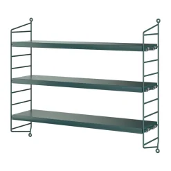 String String Shelves|Shelves & Shelving Systems*Pocket wall shelf, Tegnér Green
