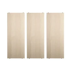 String String Shelves*shelf, Ash, 78x30 cm, 3-pack Beige
