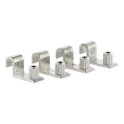 String String Shelves*shelf brackets 4-pack, Metal Silver-coloured