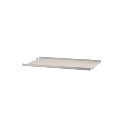 String String Shelves*shelf metal, , 58x30 cm, low edge Beige