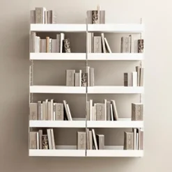 String String Shelves*shelf metal, , 78x30 cm, high edge Beige