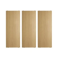 String String Shelves|Shelves & Shelving Systems*shelf, Oak, 78x30 cm, 3-pack Beige
