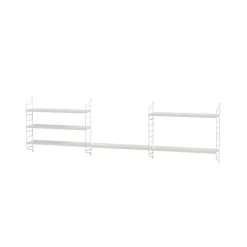 String String Shelves*shelf Pocket metal, White