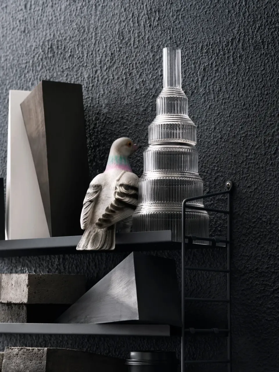 String String Shelves|Shelves & Shelving Systems*shelf Pocket metal, Sergel Grey