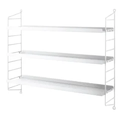 String String Shelves|Shelves & Shelving Systems*shelf Pocket metal, White