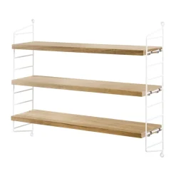 String String Shelves|Shelves & Shelving Systems*shelf Pocket oak-white, oak-white BrownWhite