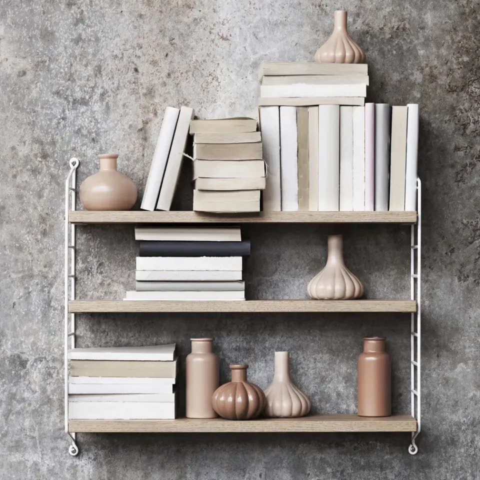 String String Shelves|Shelves & Shelving Systems*shelf Pocket oak-white, oak-white BrownWhite