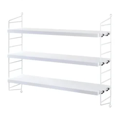 String Shelves & Shelving Systems|String Shelves*Shelf Pocket , White