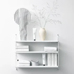 String Shelves & Shelving Systems|String Shelves*Shelf Pocket , White